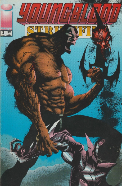 YOUNGBLOOD STRIKEFILE #2 FLIPBOOK 1993 Youngblood ARCADE COMICS