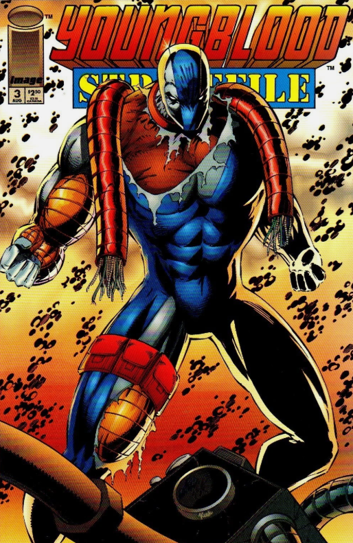 YOUNGBLOOD STRIKEFILE #3 FLIPBOOK 1993 Youngblood ARCADE COMICS