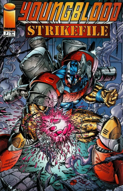 YOUNGBLOOD STRIKEFILE #7 1994 Youngblood ARCADE COMICS