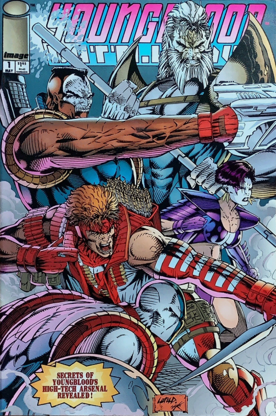 YOUNGBLOOD BATTLEZONE #1 1993 Youngblood IMAGE COMICS