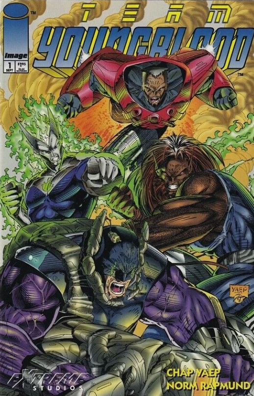TEAM YOUNGBLOOD #1 1993 Youngblood IMAGE COMICS
