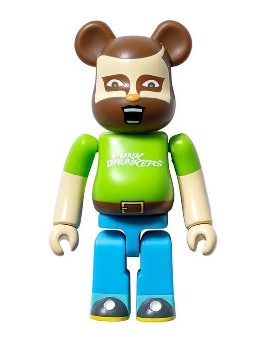 PUNK DRUNKERS VINCENT AITSU 100% BE@RBRICK DESIGNERCON VIP EXCLUSIVE BE@RBRICK