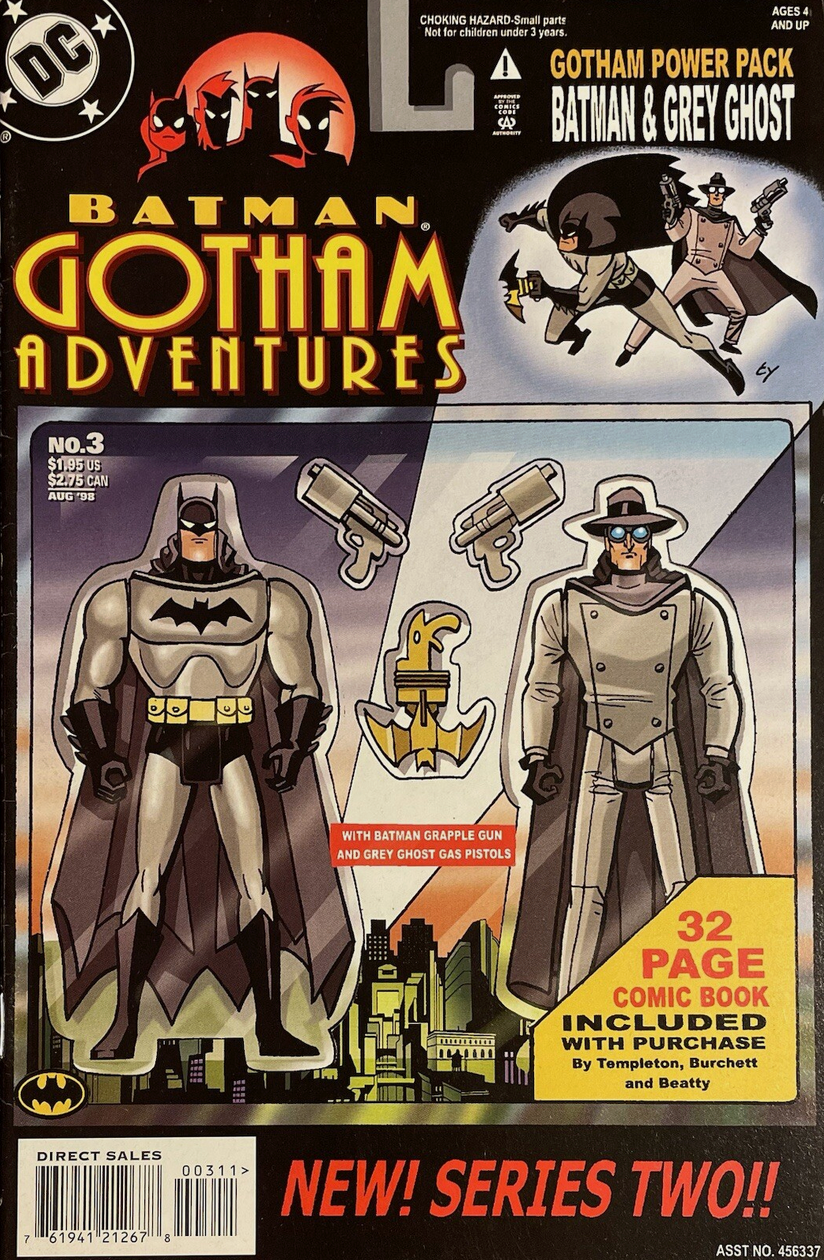 BATMAN GOTHAM ADVENTURES #3 1998 (1ST APP GRAY GHOST RED CLAW) Batman Adventures MARVEL COMICS