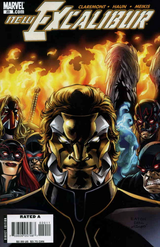 NEW EXCALIBUR #20 2007 New Excalibur MARVEL COMICS