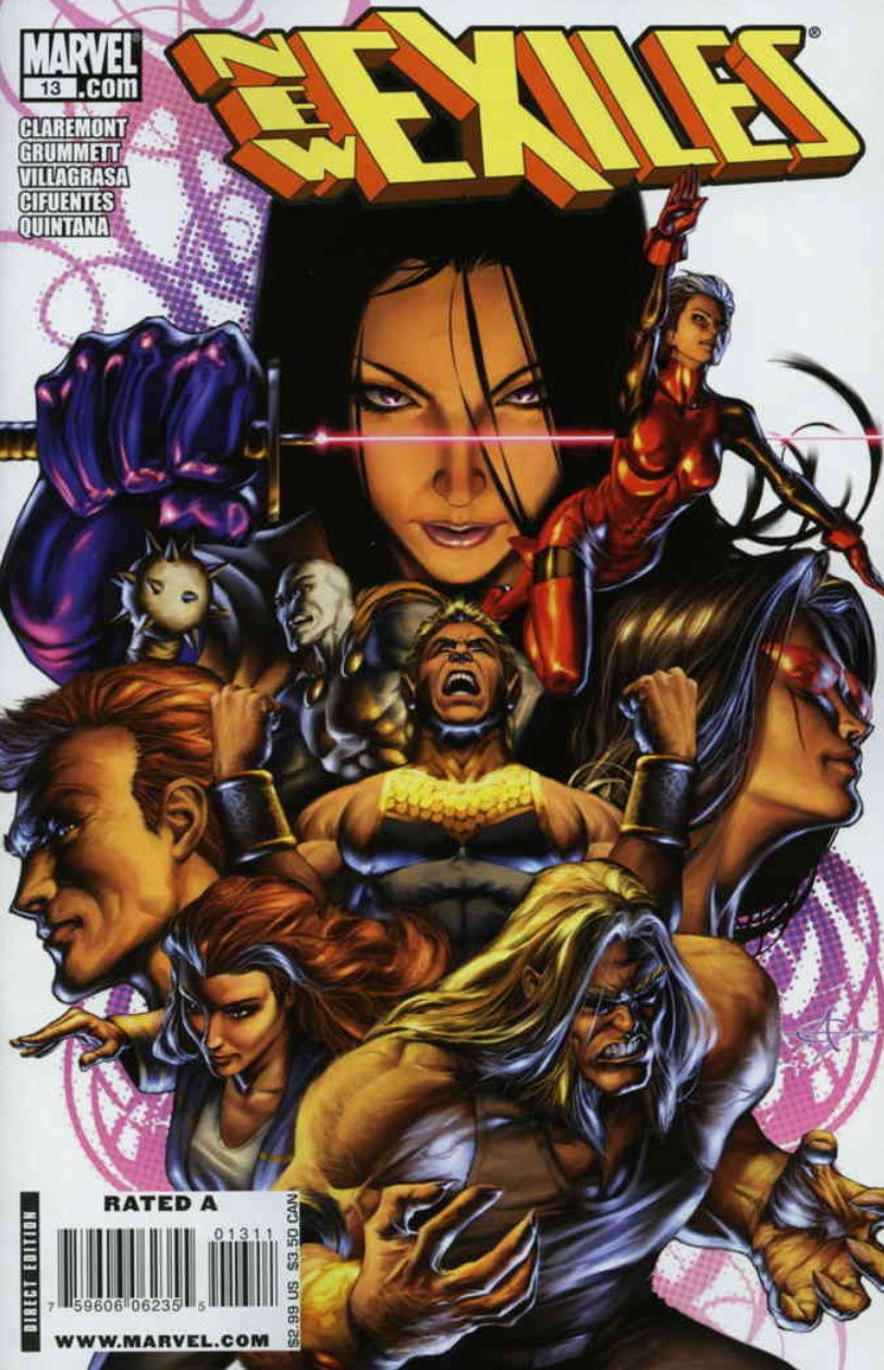 NEW EXILES #13 2008 New Exiles MARVEL COMICS