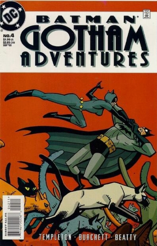 BATMAN GOTHAM ADVENTURES #4 1998 Batman Adventures MARVEL COMICS