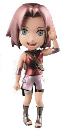 NARUTO SHIPPUDEN WORLD COLLECTIBLE WCF SERIES V1 SAKURA METALLIC Naruto Banpresto