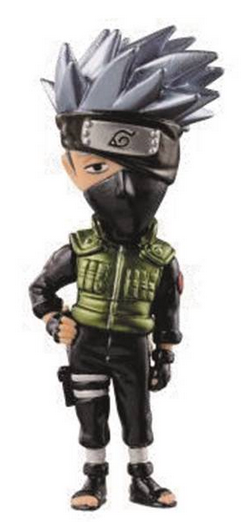 NARUTO SHIPPUDEN WORLD COLLECTIBLE WCF SERIES V1 KAKASHI METALLIC Naruto Banpresto