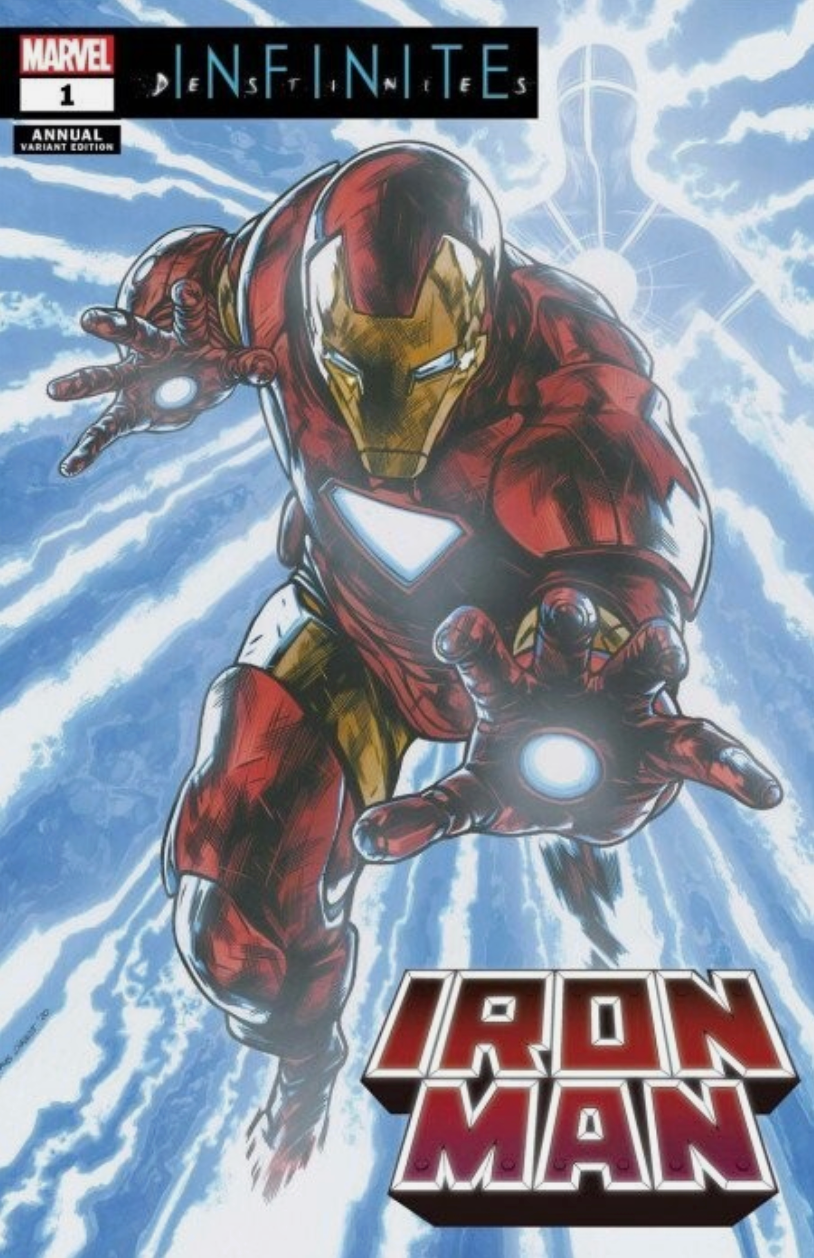IRON MAN ANNUAL #1 CHAREST VARIANT 2021 Iron Man MARVEL COMICS