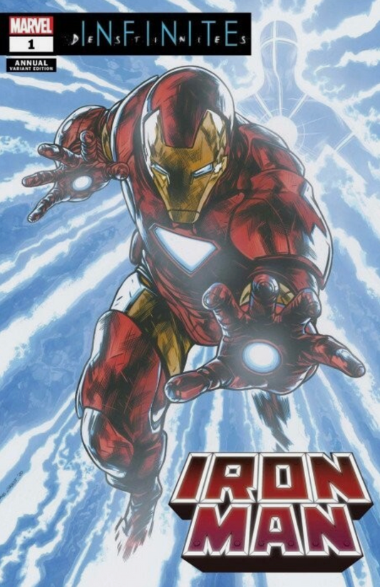 IRON MAN ANNUAL #1 CHAREST VARIANT 2021 Iron Man MARVEL COMICS