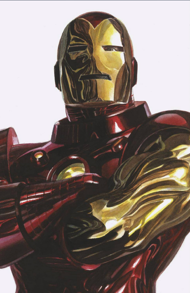 IRON MAN #1 ALEX ROSS IRON MAN TIMELESS VIRGIN VARIANT 2020 Iron Man MARVEL COMICS