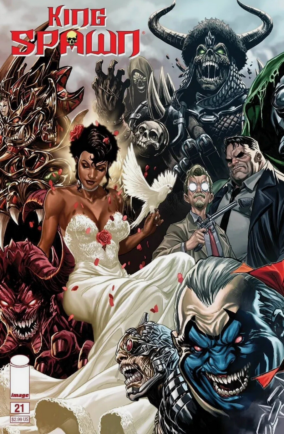 KING SPAWN #21 CVR A BROOKS 2023 Spawn IMAGE COMICS