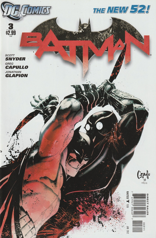 BATMAN #3 NEW 52 2011 (1ST CAMEO APP COURT OWLS) Batman DC COMICS