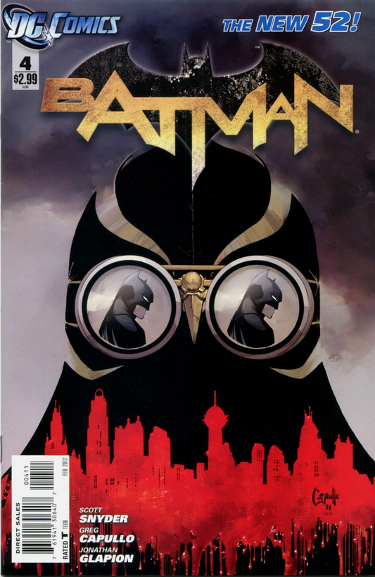 BATMAN #4 NEW 52 2011 (2ND CAMEO APP COURT OWLS) Batman DC COMICS