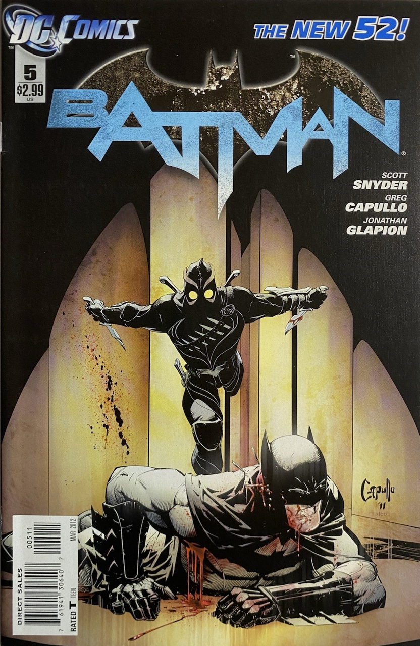 BATMAN #5 NEW 52 2012 Batman DC COMICS