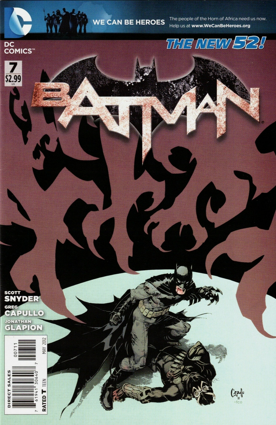BATMAN #7 NEW 52 2012 (1ST APP HARPER ROW BLUEBIRD) Batman DC COMICS