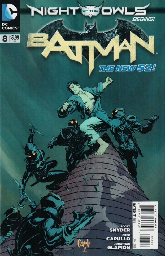 BATMAN #8 NEW 52 2012 Batman DC COMICS