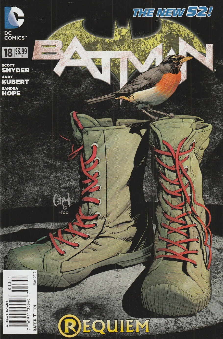 BATMAN #18 NEW 52 2013 Batman DC COMICS