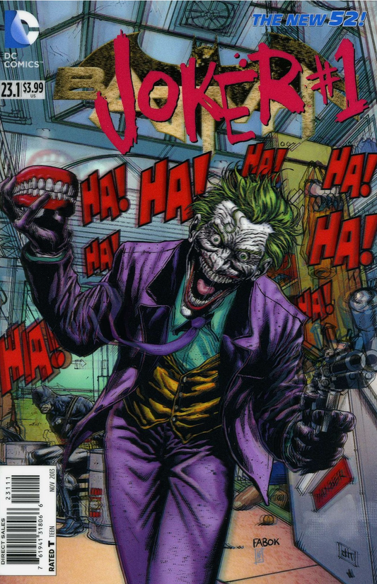 BATMAN #23.1 JOKER LENTICULAR NEW 52 2013 Batman DC COMICS