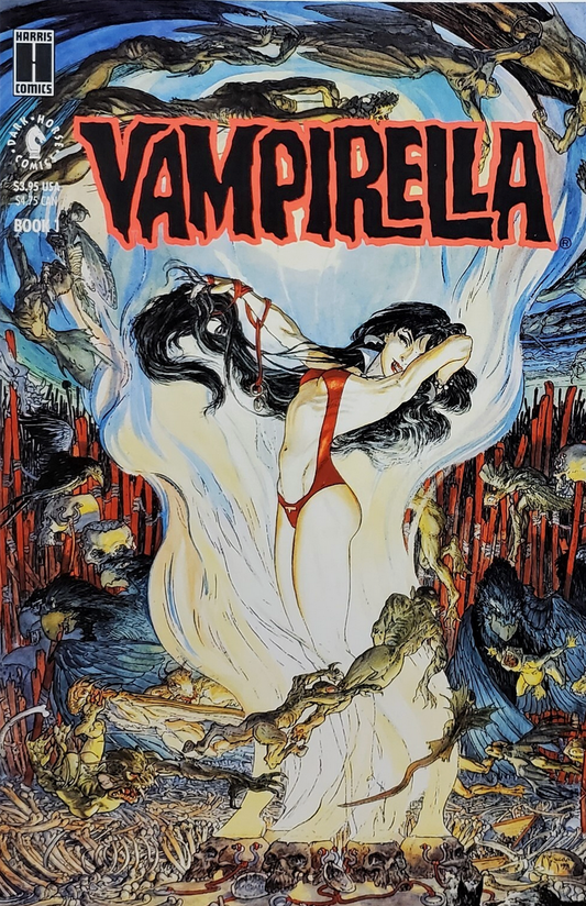 VAMPIRELLA MORNING IN AMERICA #1 1991 Vampirella HARRIS COMICS