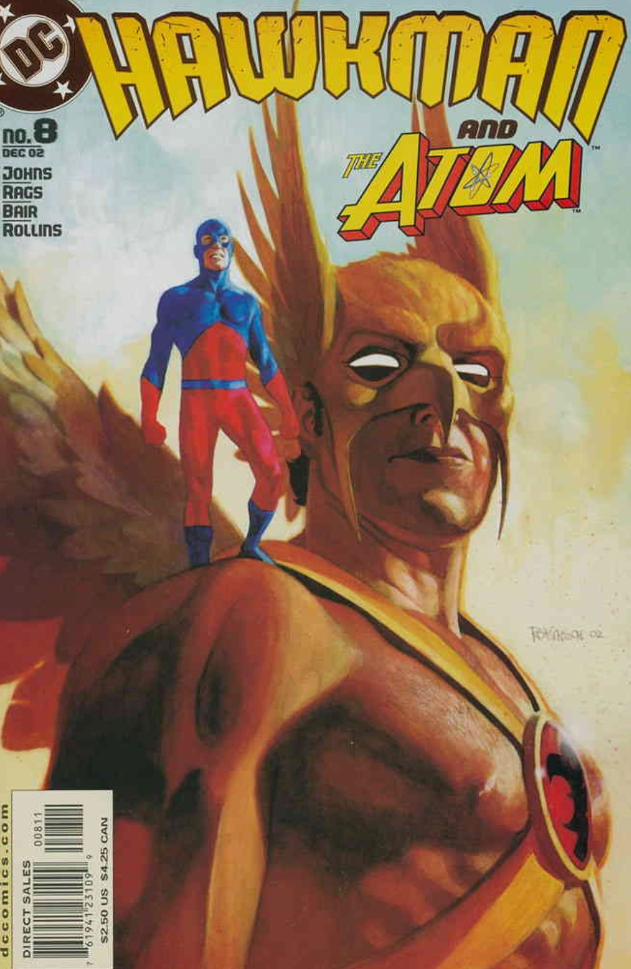 HAWKMAN #8 2002 Hawkman DC COMICS