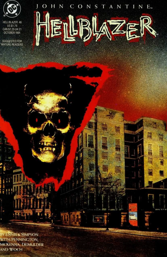 HELLBLAZER #46 1991 Hellblazer DC COMICS