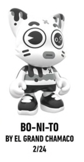 BO-NI-TO EL GRAND CHAMACO OPEN BLIND BOX 3" VINYL FIGURE SUPERPLASTIC JANKY SERIES ONE SUPERPLASTIC