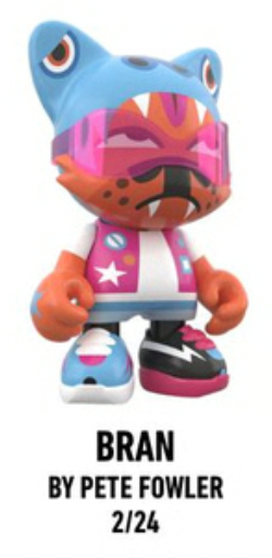 BRAN PETE FOWLER OPEN BLIND BOX 3" VINYL FIGURE SUPERPLASTIC JANKY SERIES ONE SUPERPLASTIC