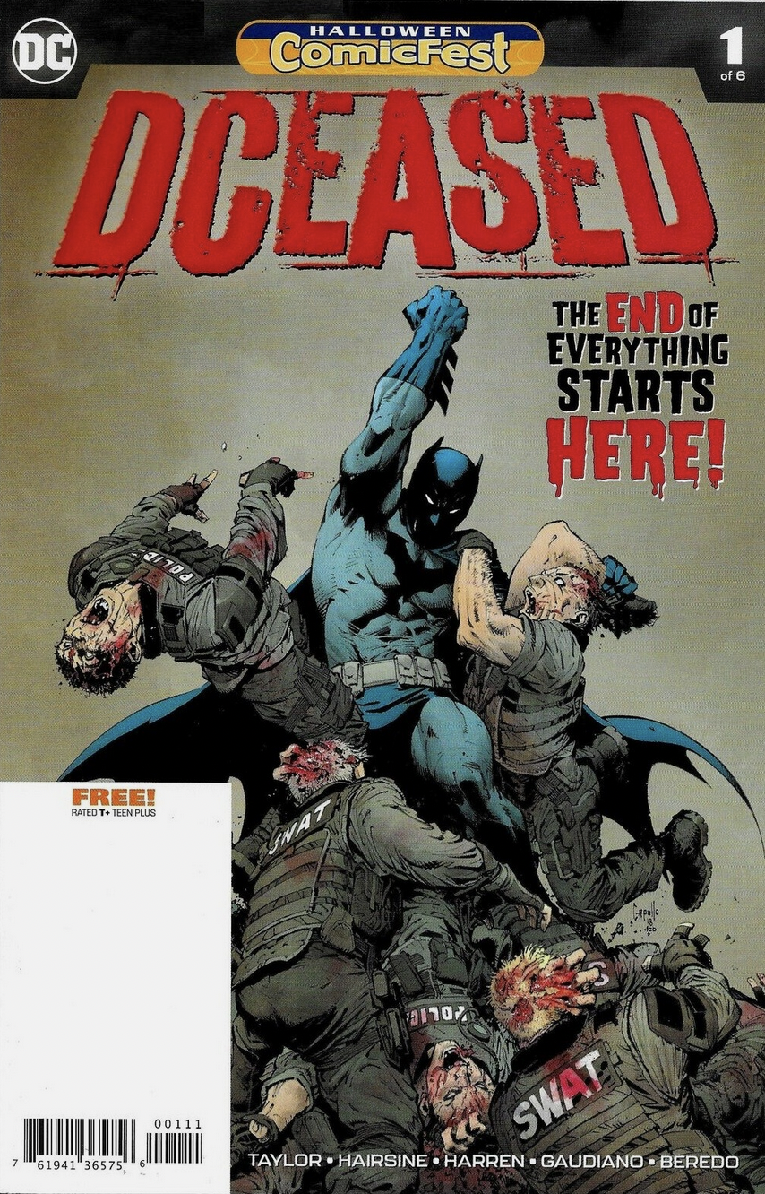 DCEASED #1 HCF HALLOWEEN COMICFEST VARIANT 2019 DCeased DC COMICS