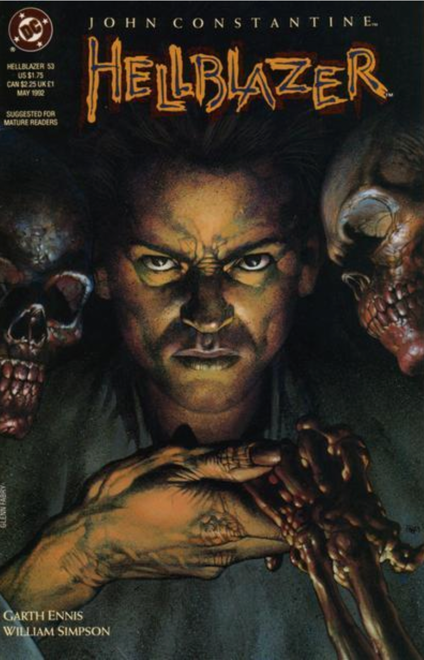 HELLBLAZER #53 1992 Hellblazer DC COMICS