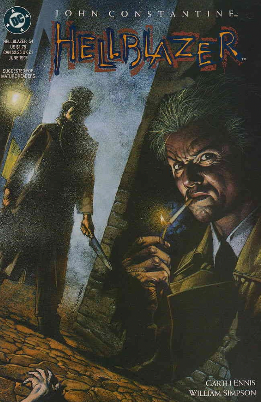 HELLBLAZER #54 1992 Hellblazer DC COMICS