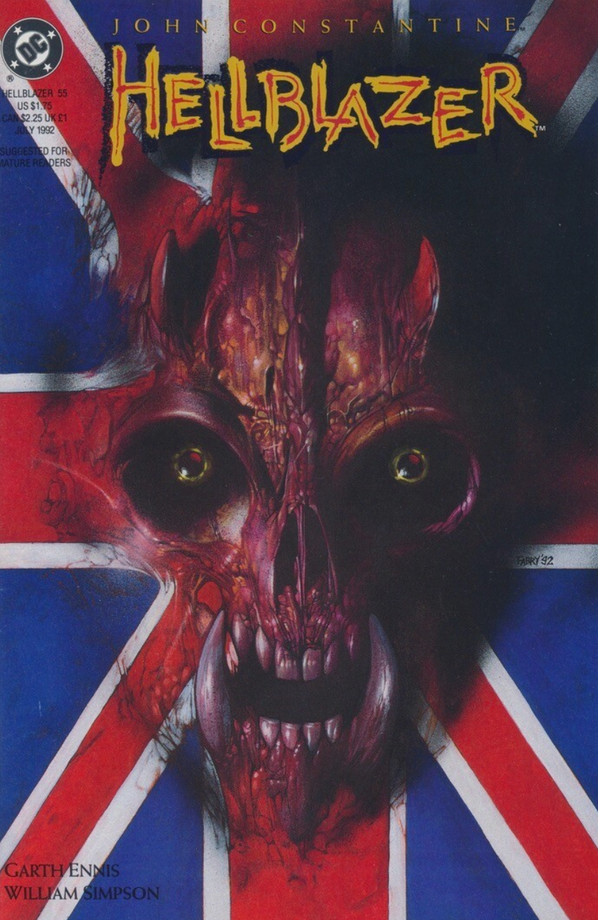 HELLBLAZER #55 1992 Hellblazer DC COMICS