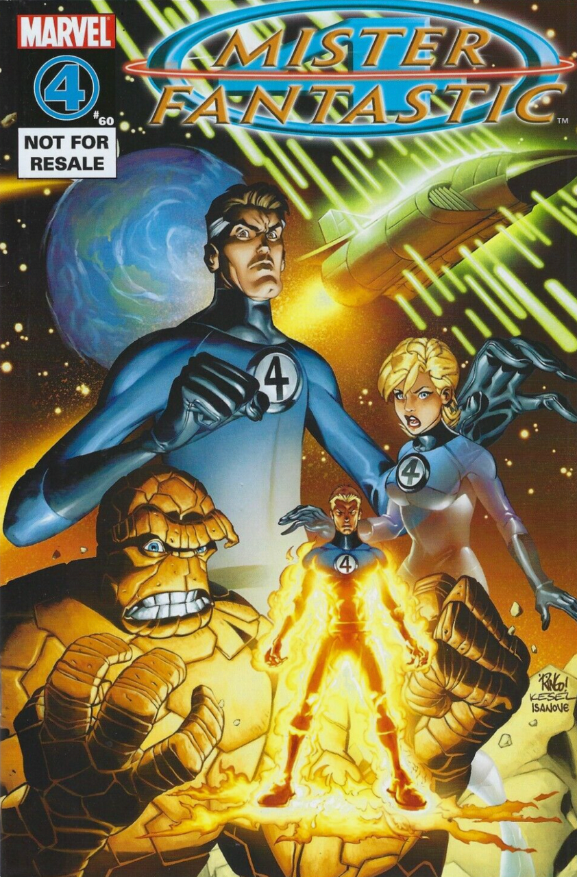 MISTER FANTASTIC FOUR 4 #60 REPRINT TOY BIZ 2003 Fantastic Four MARVEL COMICS