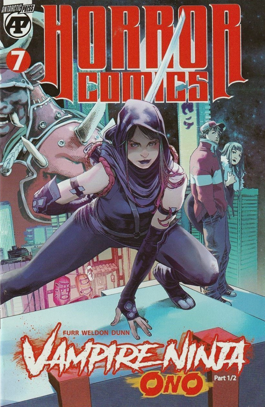 HORROR COMICS #7 VAMPIRE NINJA ONO 2021 Horror Comics ANTARCTIC PRESS