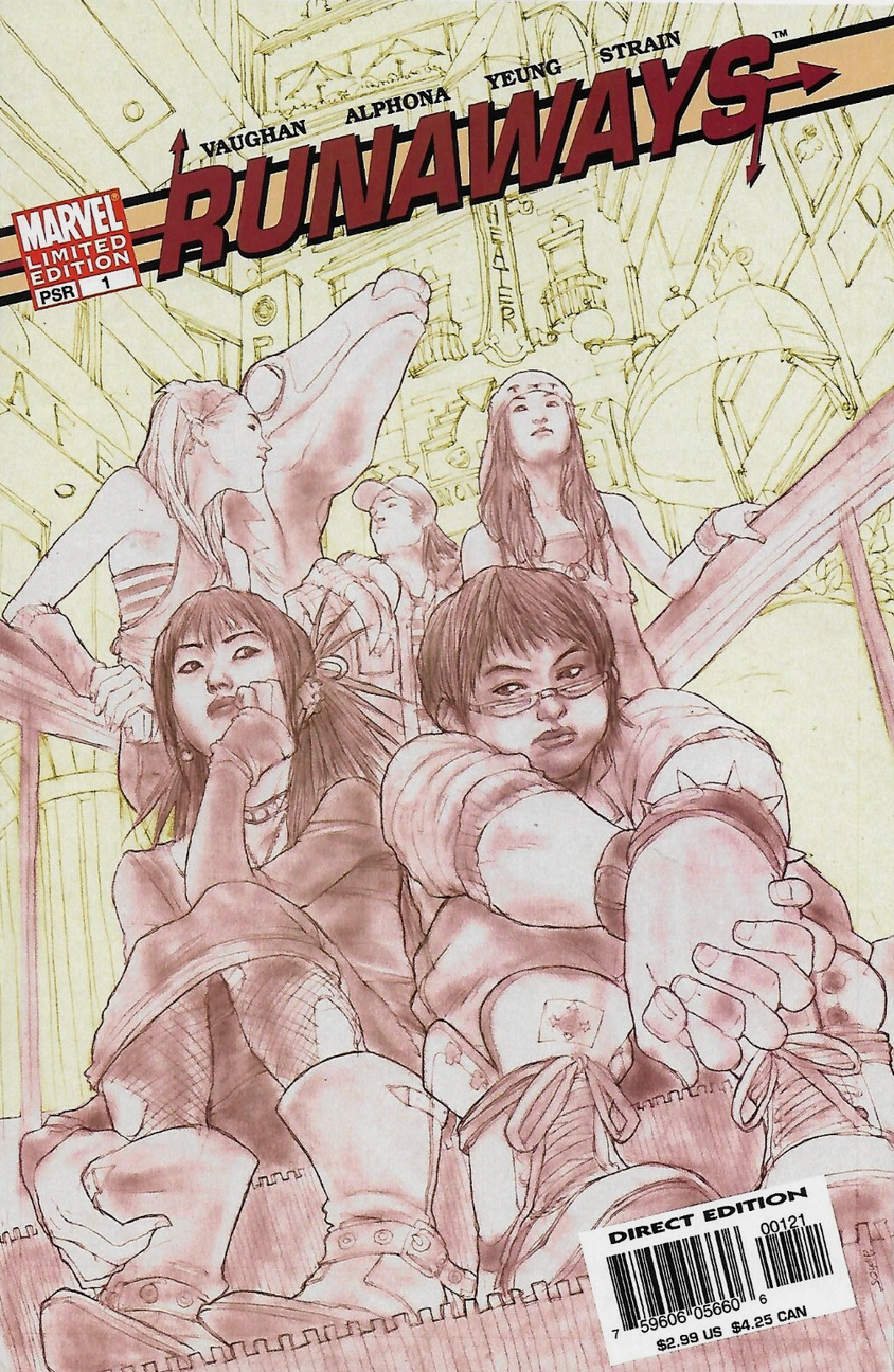 RUNAWAYS #1 LIMITED EDITION 2005 (1ST APP VICTOR MANCHA LONERS) Runaways MARVEL COMICS