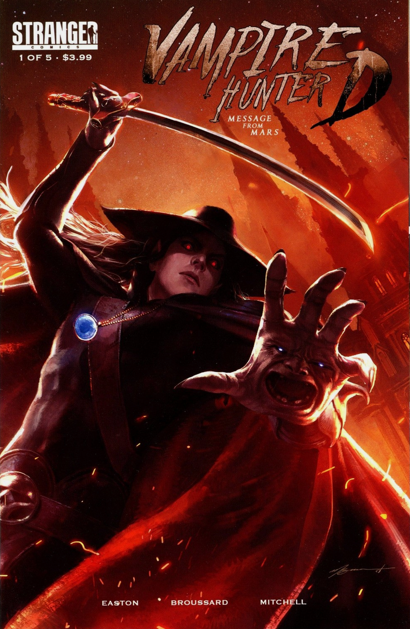 VAMPIRE HUNTER D MESSAGE FROM MARS #1 2016 STRANGER COMICS