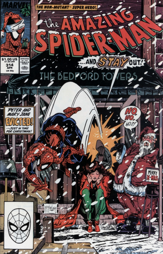 AMAZING SPIDER-MAN #314 1989 TODD MCFARLANE COVER Amazing Spider-Man MARVEL COMICS