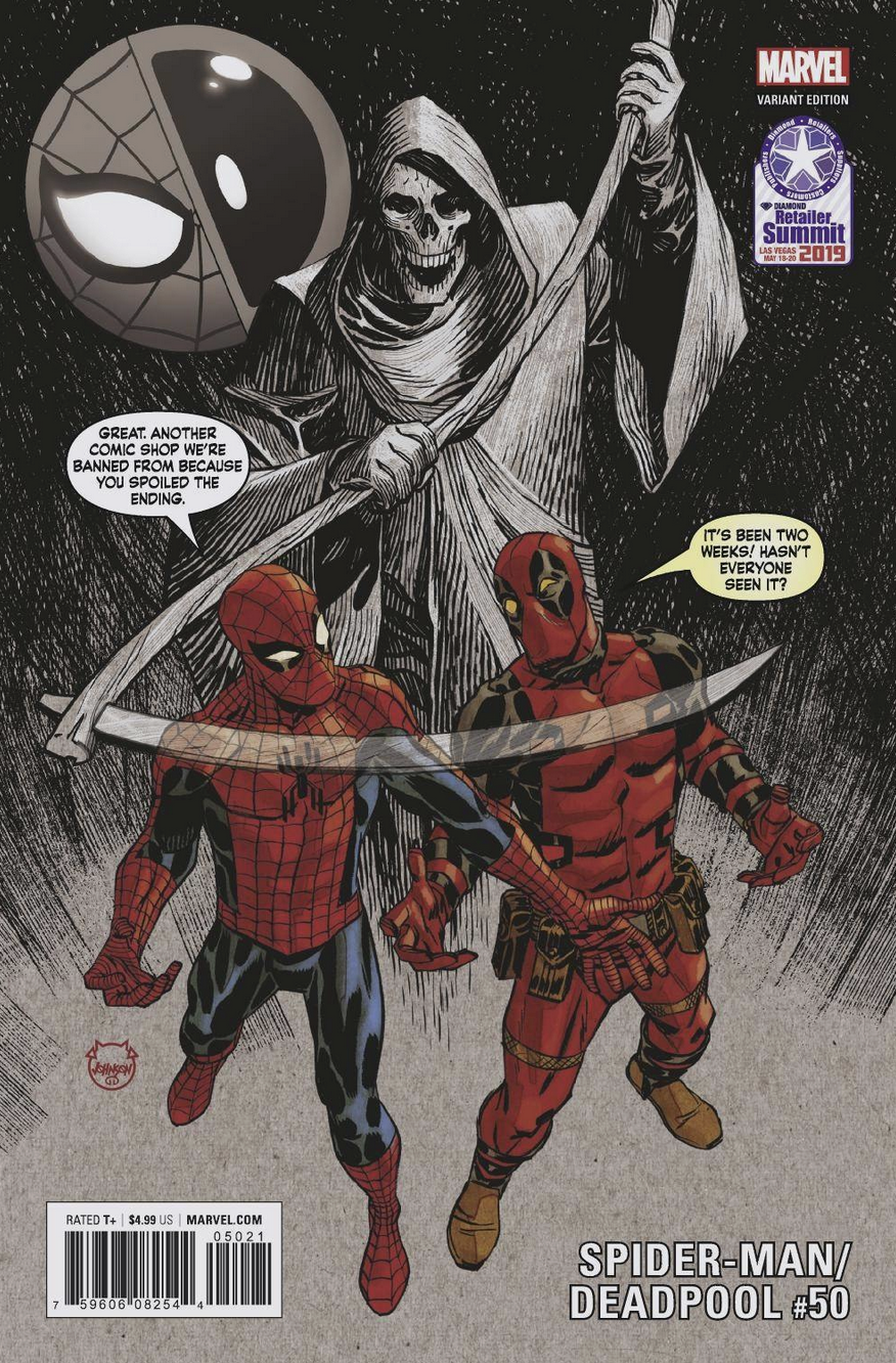 SPIDER-MAN DEADPOOL #50 RETAILER SUMMIT VARIANT 2019 Spider-Man Deadpool MARVEL COMICS