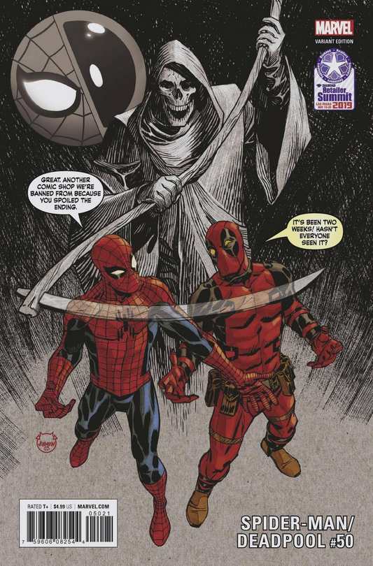 SPIDER-MAN DEADPOOL #50 RETAILER SUMMIT VARIANT 2019 Spider-Man Deadpool MARVEL COMICS