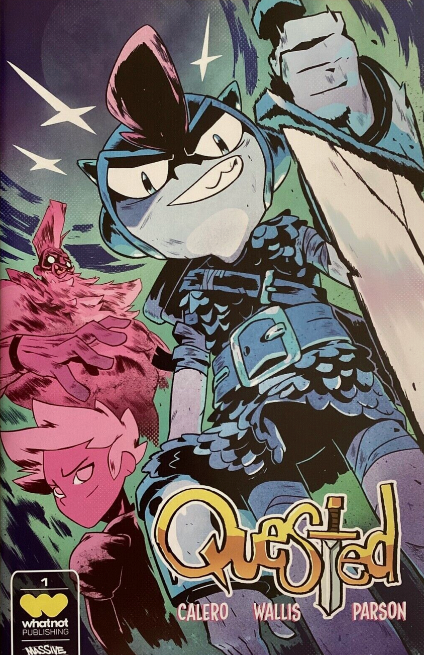 QUESTED #1 ONE PER STORE VARIANT 2022 comic book WHATNOT PUBLISHING