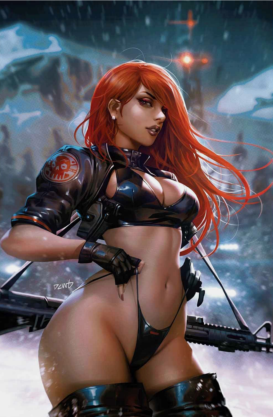 HEAT SEEKER COMBUSTION GUN HONEY SERIES #2 CVR H CHEW VIRGIN 2024 Gun honey TITAN COMICS