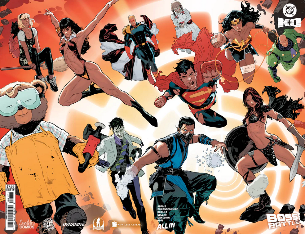 02/04/2026 DC K.O. BOSS BATTLE #1 (ONE SHOT) CVR G JEFF SPOKES WRAPAROUND FOIL VAR DC COMICS