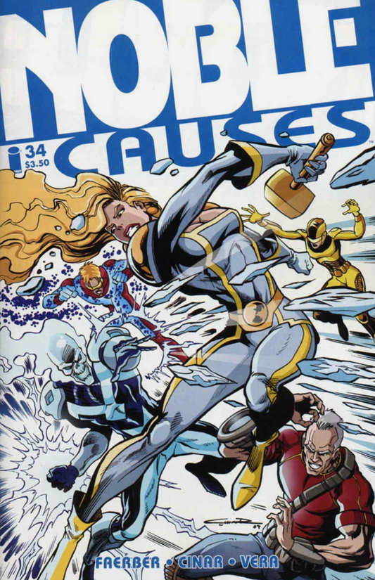 NOBLE CAUSES #34 2008 Noble Causes IMAGE COMICS