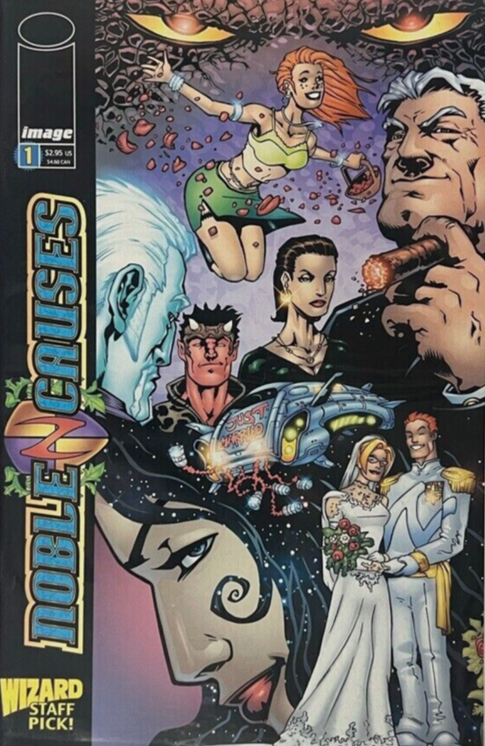 NOBLE CAUSES #1 WIZARD STAFF PICK 2002 Noble Causes IMAGE COMICS