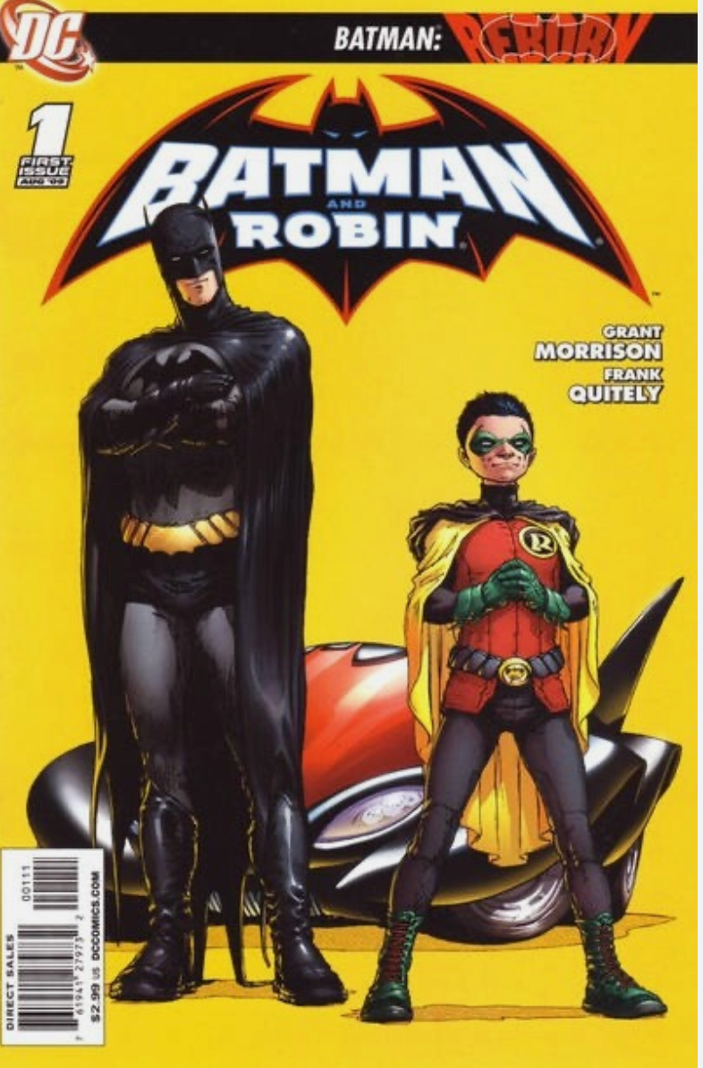 BATMAN AND ROBIN #1 2009 (1ST APP PROFESSOR PYG) Batman and Robin DC COMICS