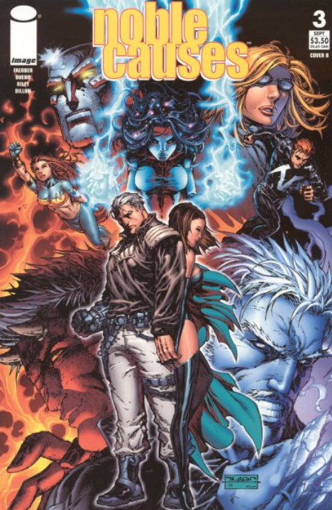 NOBLE CAUSES #3 COVER B 2004 Noble Causes IMAGE COMICS