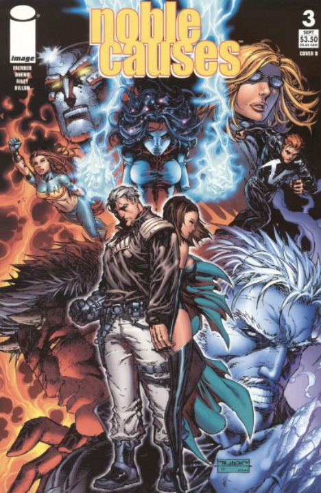 NOBLE CAUSES #3 COVER B 2004 Noble Causes IMAGE COMICS