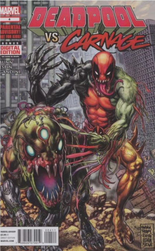 DEADPOOL VS CARNAGE #4 2014 Deadpool MARVEL COMICS