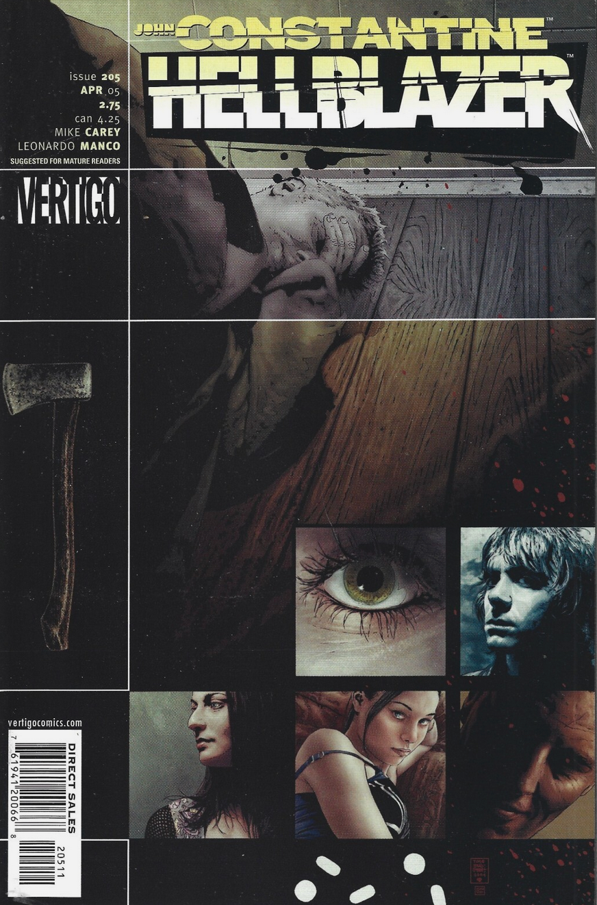 HELLBLAZER #205 2005 Hellblazer DC COMICS