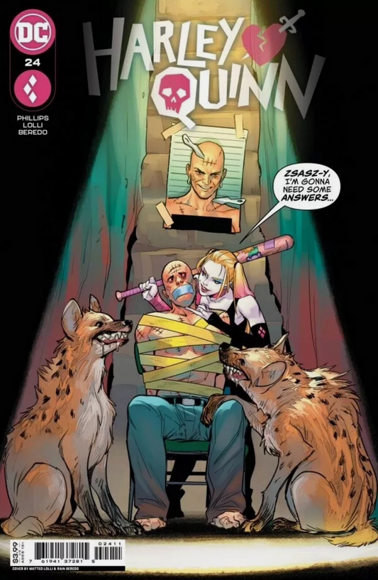 HARLEY QUINN #24 CVR A MATTEO LOLLI 2022 (1ST APP HARLEY WHO LAUGHS) Harley Quinn DC COMICS